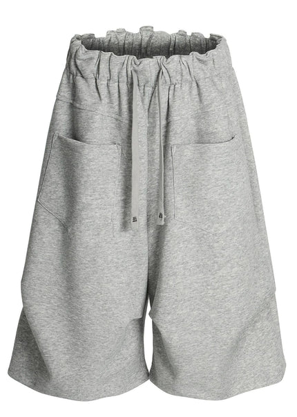 THETLSTUDIO S / flecking gray K534 American summer high-end versatile street trend pleats reverse design men's loose five-point casual shorts