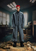 Gray suit