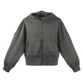 TALKLESSFASHION S / gray Urban Edge Hoodie Jacket