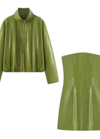 Green suit set