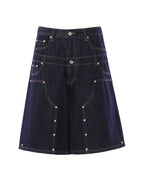 S / Navy blue