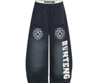 S / Navy blue