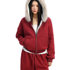 S / Red jacket