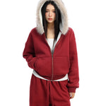 S / Red jacket