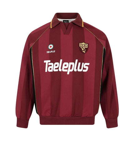 THETLSTUDIO S / red Jiayiku Men's 2026 New American Jersey Striped Sporty Polo Shirt Lapel Sweatshirt Football Training Uniform