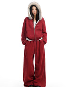 S / Red pants