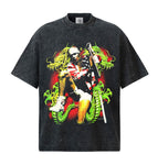 S / Washed black short sleeve