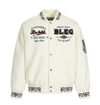 S / white
