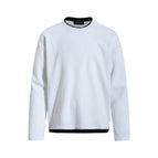 S / white