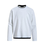 S / white
