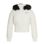 S / white