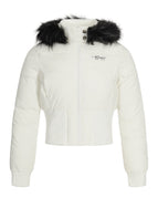S / white