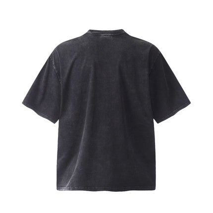 TALKLESSFASHION Saint monogram-print vintage short-sleeved T-shirt