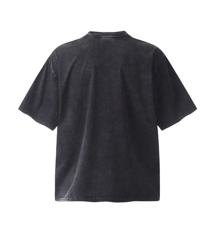 THETLSTUDIO Saint monogram-print vintage short-sleeved T-shirt