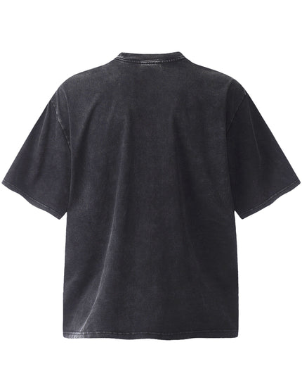 TALKLESSFASHION Saint monogram-print vintage short-sleeved T-shirt