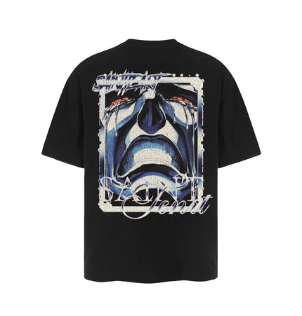THETLSTUDIO SAINT vintage Short Sleeve T-Shirt High Street Loose Male and Female Couples 2025SS Hip Hop