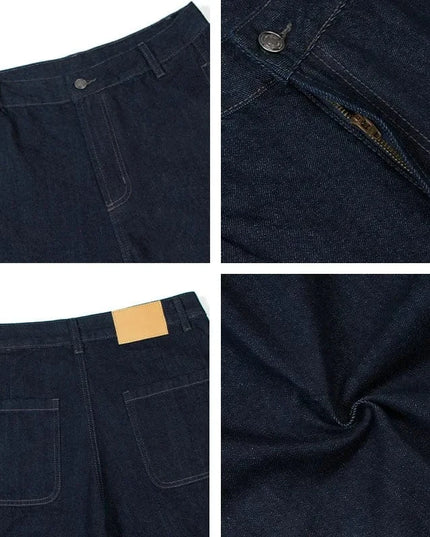 TALKLESSFASHION Scimitar Denim jeans ------2192