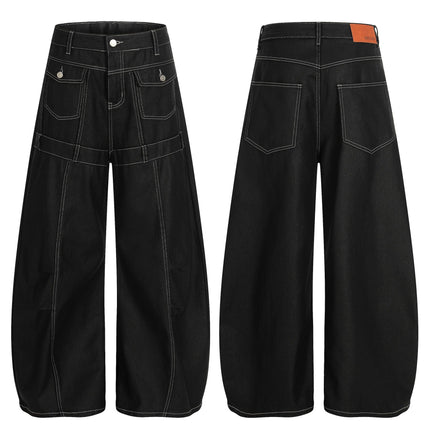 TALKLESSFASHION Scimitar Jeans Pants