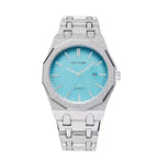 Silver light blue