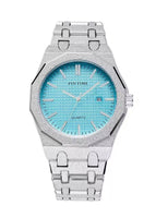 Silver light blue