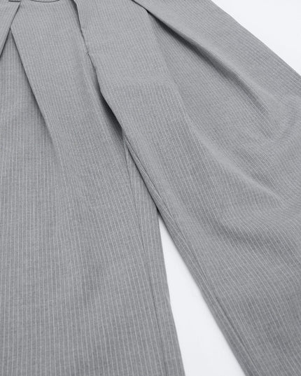 TALKLESSFASHION Simple and Versatile Suit Pants