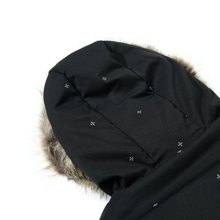 TALKLESSFASHION Simple Versatile Hooded Padded Jacket