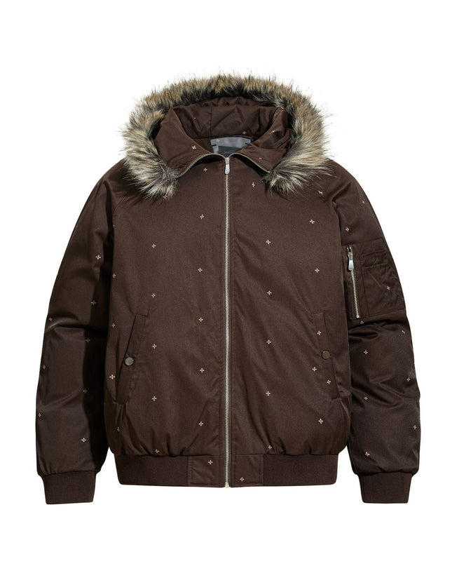 TALKLESSFASHION Simple Versatile Hooded Padded Jacket