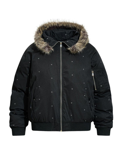 TALKLESSFASHION Simple Versatile Hooded Padded Jacket