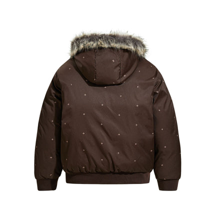 TALKLESSFASHION Simple Versatile Hooded Padded Jacket