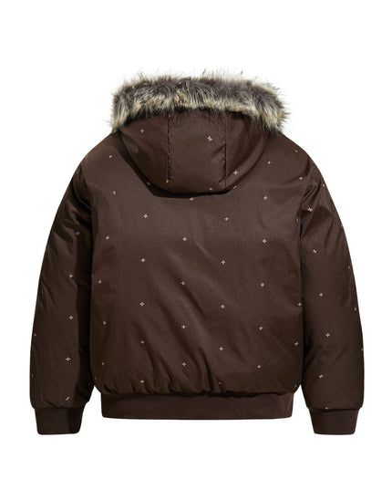 TALKLESSFASHION Simple Versatile Hooded Padded Jacket