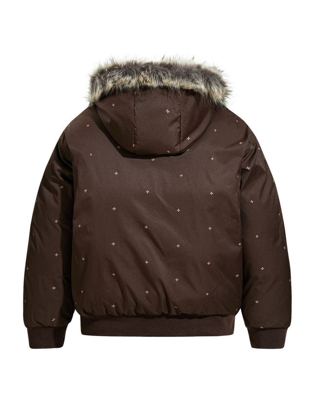 TALKLESSFASHION Simple Versatile Hooded Padded Jacket