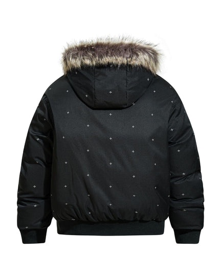 TALKLESSFASHION Simple Versatile Hooded Padded Jacket