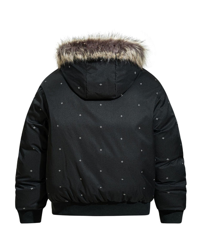 TALKLESSFASHION Simple Versatile Hooded Padded Jacket