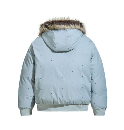 TALKLESSFASHION Simple Versatile Hooded Padded Jacket