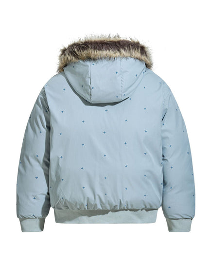 TALKLESSFASHION Simple Versatile Hooded Padded Jacket