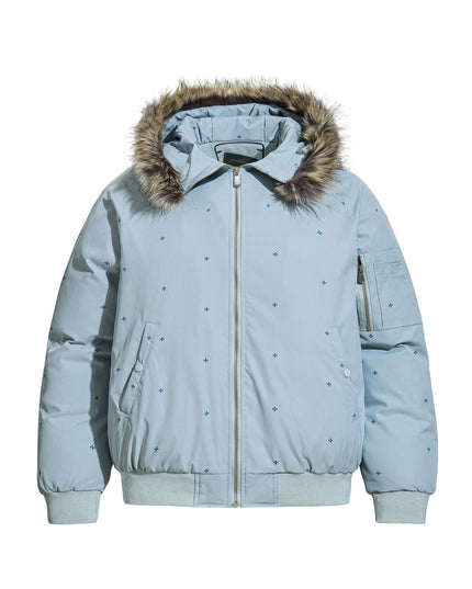 TALKLESSFASHION Simple Versatile Hooded Padded Jacket