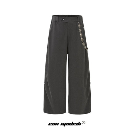 TALKLESSFASHION Simple Versatile Loose Casual Pants
