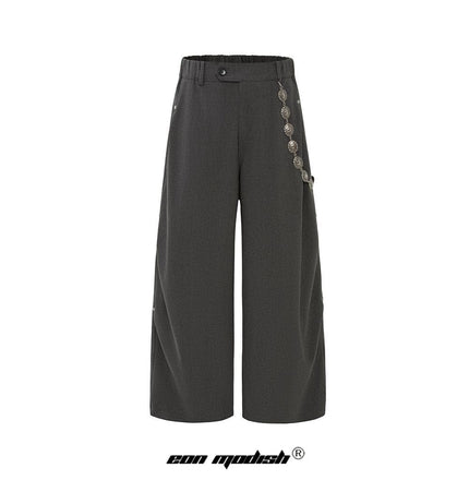 TALKLESSFASHION Simple Versatile Loose Casual Pants