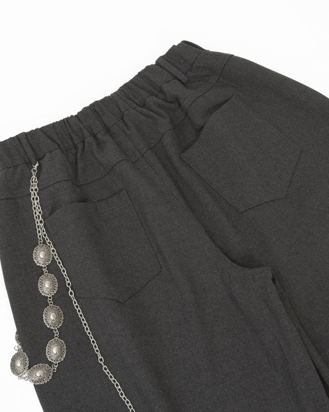 TALKLESSFASHION Simple Versatile Loose Casual Pants