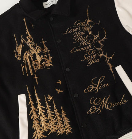 TALKLESSFASHION Street Personalized Design Padded Jacket