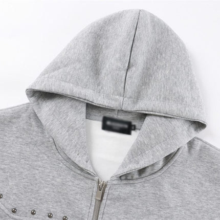TALKLESSFASHION TALKLESSFASHION: 400G Heavyweight Metal Hoodie