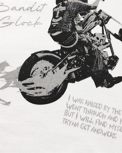 TALKLESSFASHION TALKLESSFASHION : Retro Knight Loose Tee