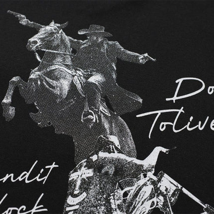 TALKLESSFASHION TALKLESSFASHION : Retro Knight Loose Tee