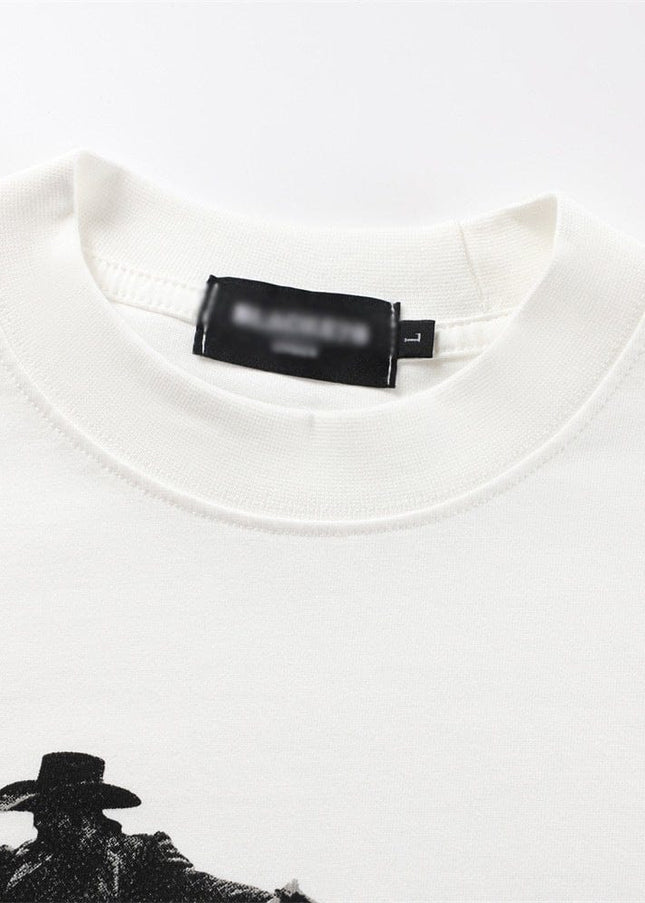 TALKLESSFASHION TALKLESSFASHION : Retro Knight Loose Tee
