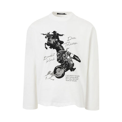 TALKLESSFASHION TALKLESSFASHION : Retro Knight Loose Tee