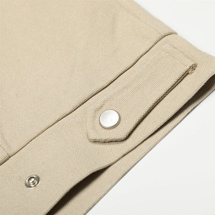 TALKLESSFASHION TALKLESSFASHION: Urban Edge Cropped Cargo Jacket