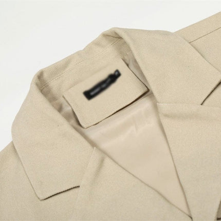 TALKLESSFASHION TALKLESSFASHION: Urban Edge Cropped Cargo Jacket