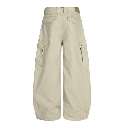 TALKLESSFASHION TALKLESSFASHION: Urban Edge Multi-Pocket Scimitar Slacks