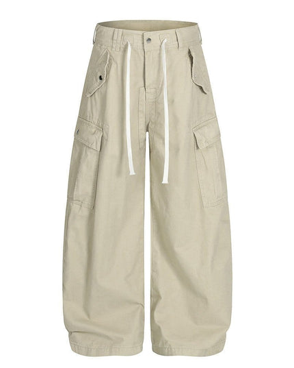 TALKLESSFASHION TALKLESSFASHION: Urban Edge Multi-Pocket Scimitar Slacks