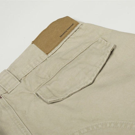 TALKLESSFASHION TALKLESSFASHION: Urban Edge Multi-Pocket Scimitar Slacks